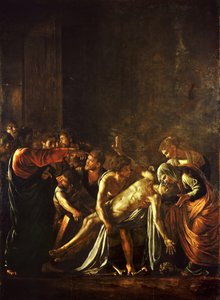 ラザロ・ポルスキの復活: ラザロの復活 作： Michelangelo Merisi da  Caravaggio