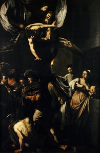 慈悲の七つのわざ 作： Michelangelo Merisi da  Caravaggio