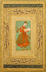 廷臣の肖像、1590〜1605年頃 作：   Manohar
