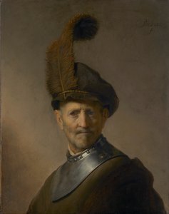 男の肖像、おそらくレンブラントの父、ハーメン・ゲリッツ・ファン・レイン ウィキデータでこれを編集 作： Rembrandt