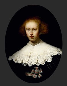 若い女性の肖像 作： Rembrandt