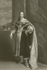 チャールズ1st 作： after Anthony van Dyck