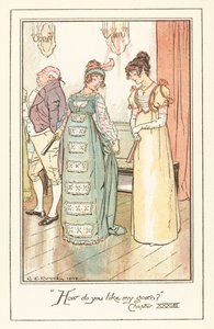 Jane Austens Emmaのイラスト 作： after Charles Edmund Brock