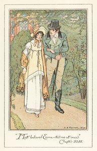 Jane Austens Emmaのイラスト 作： after Charles Edmund Brock
