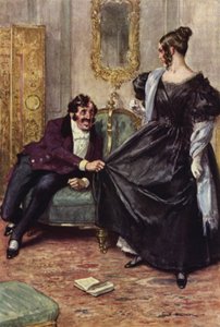 ニコラス・ニクルビーのイラスト 作： after Charles Edmund Brock