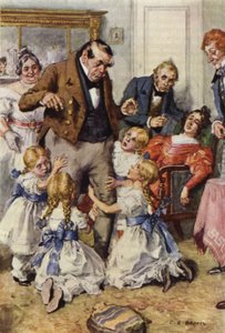 ニコラス・ニクルビーのイラスト 作： after Charles Edmund Brock