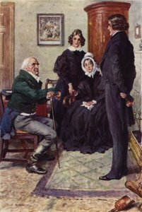 ニコラス・ニクルビーのイラスト 作： after Charles Edmund Brock