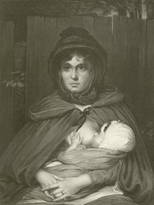 ギプシーの母 作： after David Wilkie