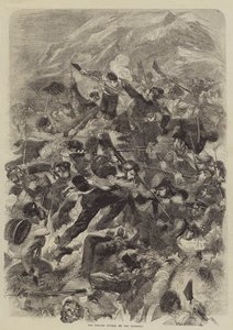 採石場に対するイギリスの攻撃 作： after Edmond Morin