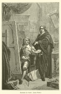 Eustache Le Sueur、Louis Vitet 作： after Emile Antoine Bayard