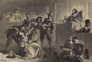 バークレー知事の前のエドモンドチーズマンの妻 作： after Felix Octavius Carr Darley
