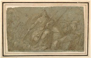 平和を燃やす戦争の属性 作： after Francesco Salviati
