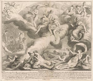 1743年の中国のプリマ・マッキナ：ヴィーナス・ジェネトリックス 作： after François Hutin Miguel de Sorellò