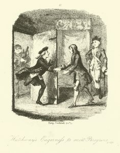 トビアススモレットによるペレグリンピクルスのイラスト 作： after George Cruikshank