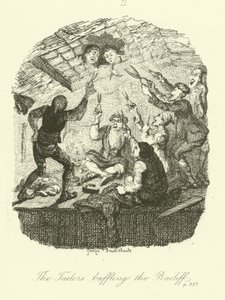 トビアススモレットによるペレグリンピクルスのイラスト 作： after George Cruikshank