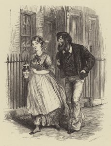 エリザ・デイヴィスのWM Thackerays Ballad 作： after George Housman Thomas