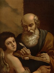 伝道者マシュー 作： after Guercino
