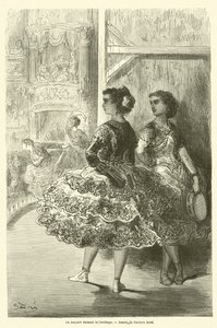 ファンダンゴを踊るアンパロ 作： Gustave after Dore