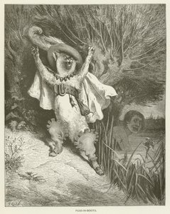 長ぐつをはいたネコ 作： Gustave after Dore
