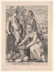 四季（秋） 作： after Hendrik Goltzius