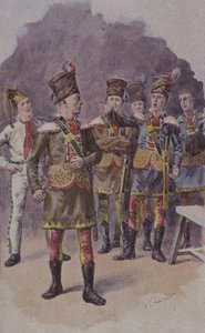 火星の記憶のイラスト 作： after Henri Georges Jacques Chartier