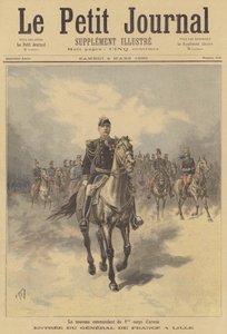 フランス陸軍第1軍団の新指揮官、フランスに入る将軍ドフランス