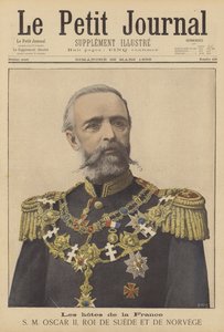 フランスのゲスト;オスカーII、スウェーデン国王、ノルウェー