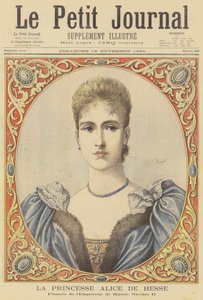 ヘッセのアリックス王女、ロシア皇帝ニコライ2世の婚約者