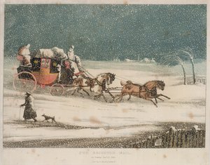 ブライトン・メール、1836 作： after Henry Thomas Alken