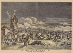 ヴァルミーの戦い（1792） 作： after Horace Vernet