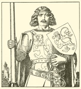LyonesseのTristram卿 作： after Howard Pyle