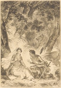 ガルベ国王の花嫁：騎士 作： after Jean Honoré Fragonard