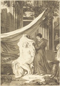 隠者（地獄の悪魔） 作： after Jean Honoré Fragonard