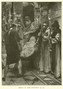 エセルバート王の埋葬 作： after John Henry Frederick Bacon