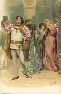 ヴェネツィアの商人のイラスト 作： after John Henry Frederick Bacon