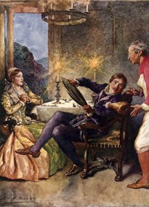 カタリーナとペトルチオ 作： after John Henry Frederick Bacon