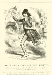 ダービーのためのディジーズクレクカード（？） 作： after John Tenniel