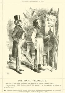 政治経済学 作： after John Tenniel