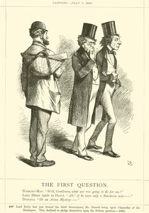 最初の質問 作： after John Tenniel
