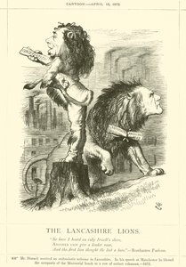 ランカシャーライオンズ 作： after John Tenniel