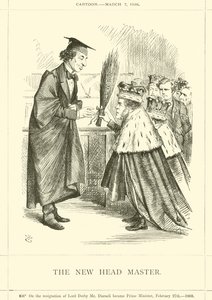 新しい校長 作： after John Tenniel