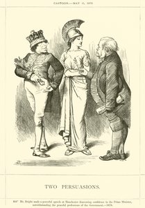二つの説得 作： after John Tenniel