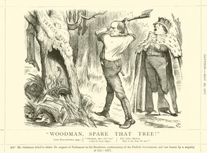ウッドマン、そのツリーを惜しまない！ 作： after John Tenniel