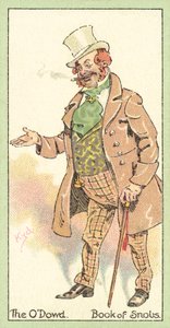 ODowd、Book of Snobs（chromolitho） 作： after Joseph Clayton Clarke