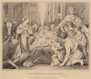 羊飼いの礼拝、ルーク 作： after Joshua Reynolds