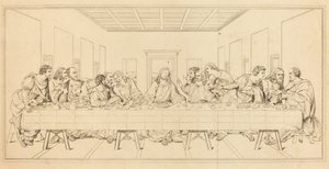 最後の晩餐 作： after Leonardo da Vinci