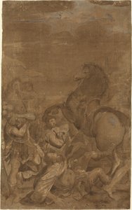 聖パウロの回心 作： after Lodovico Carracci
