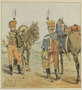 補佐官、少将、元帥 作： after Louis Charles Bombled