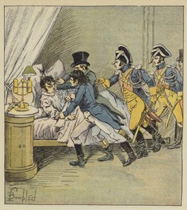 ピケグル逮捕 作： after Louis Charles Bombled