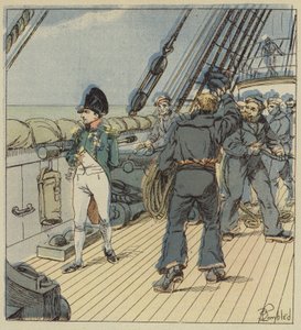 当初、乗組員は大きな好奇心を示した 作： after Louis Charles Bombled